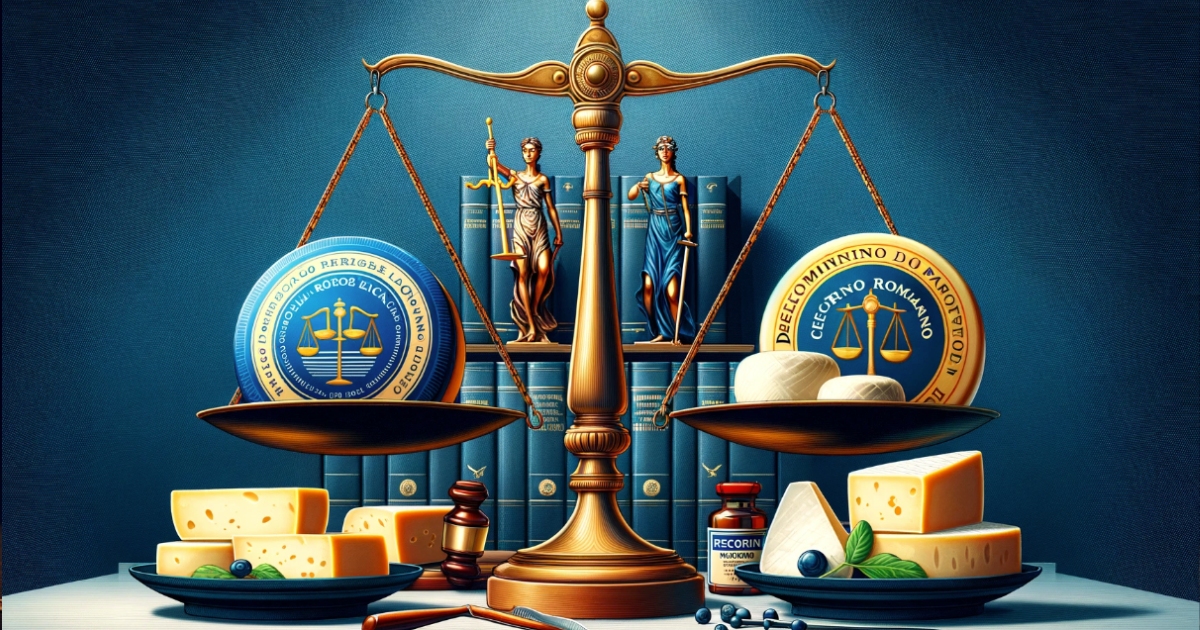 Cacio Romano_ c. _Pecorino Romano__ una svolta giuridica per le DOP