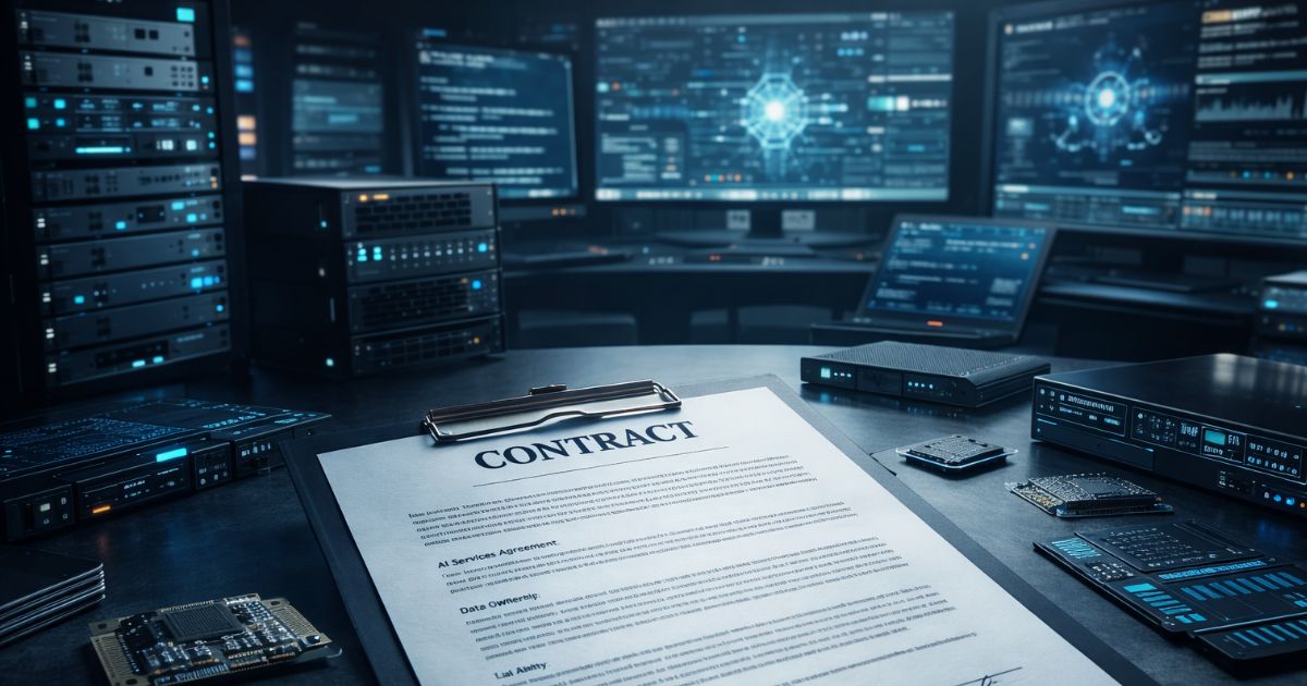Contratti AI_ come tutelarsi su dati, modelli, output e responsabilità