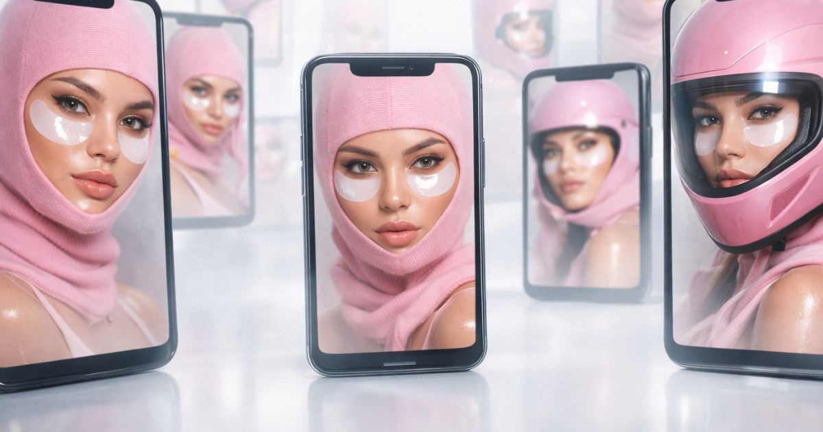 Caschi e passamontagna rosa su Instagram_ è lecito usare il marchio Rhode