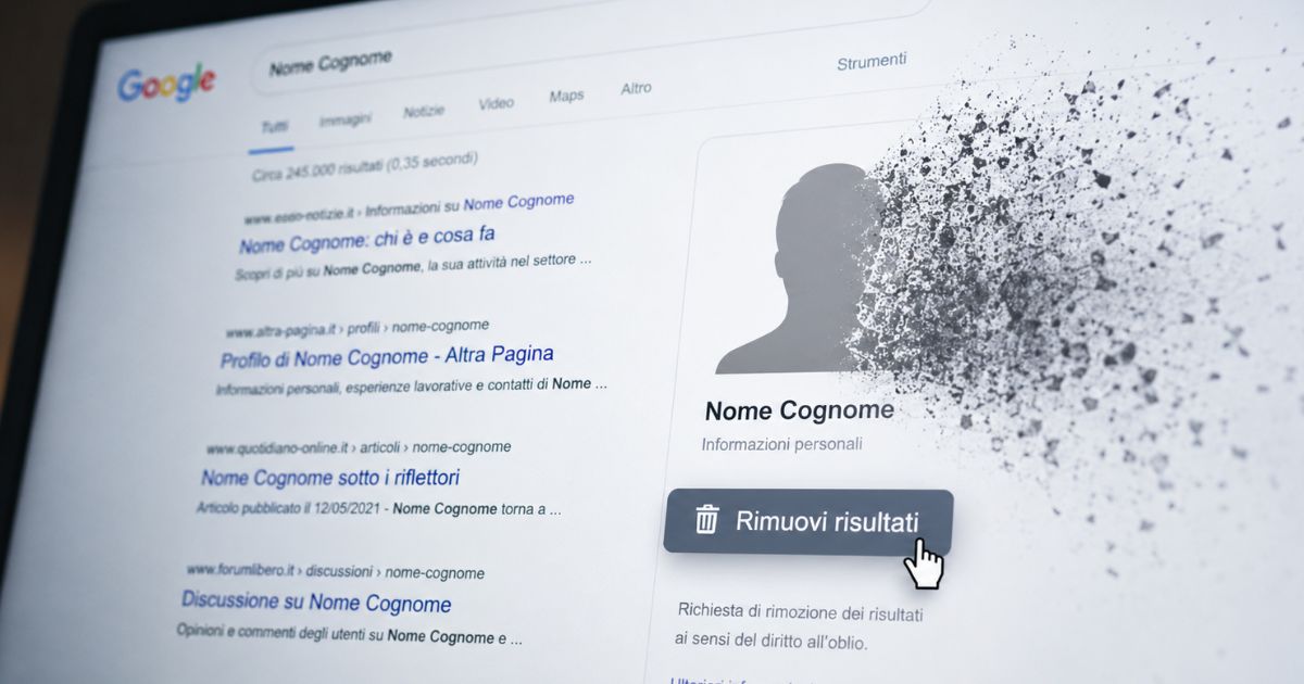 Diritto all’oblio e deindicizzazione Google: quando spetta il risarcimento del danno? La Cassazione fa chiarezza