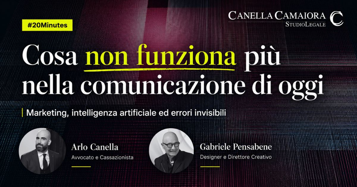 Cosa non funziona più nella comunicazione di oggi