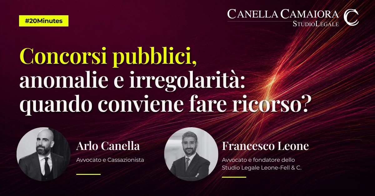 Concorsi pubblici